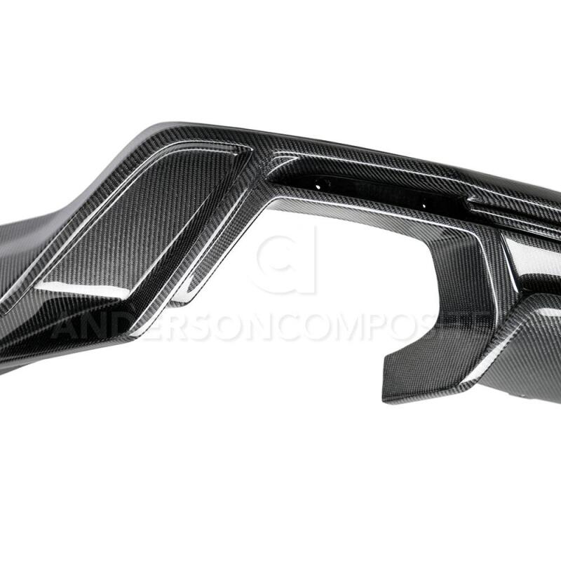 Chevrolet Camaro ZL1 Rear Diffuser - Anderson Composites - Type-AZ - carbon fiber - `17-`21